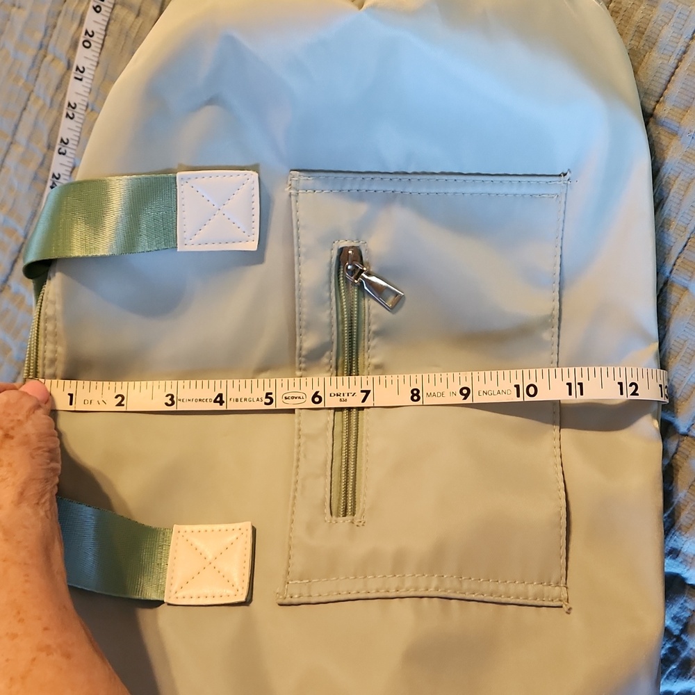 Stylish Sage Green Duffel Bag - Picture 9 of 11